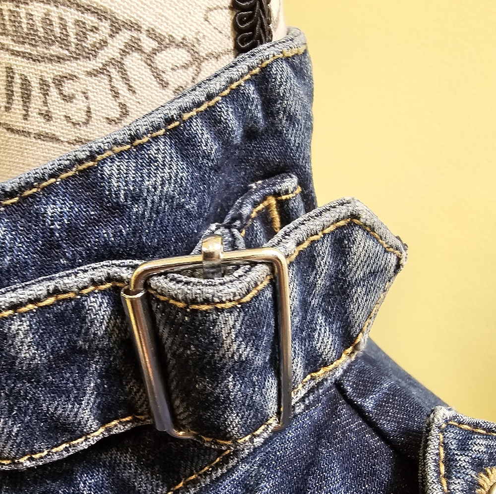 NWOT ZARA TRF DENIM TRENCH - Picture 8 of 17